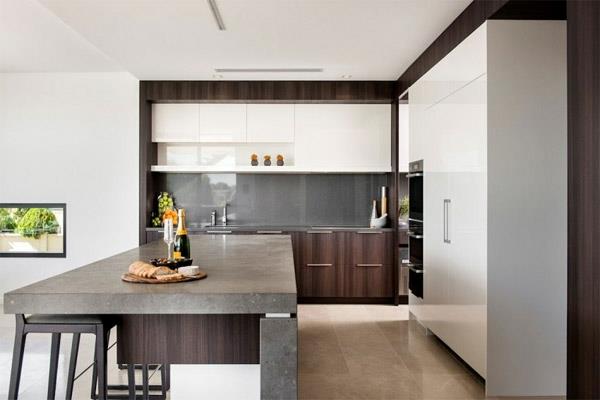 modernin talon australialaisen keittiön suunnitteluideoita