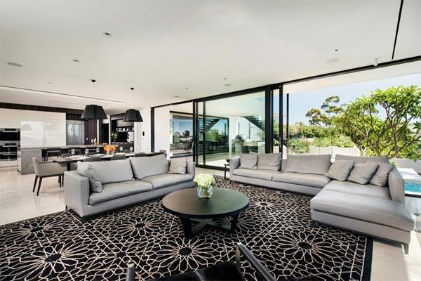 moderni talo australia kaunis näkymä sisustusideoita