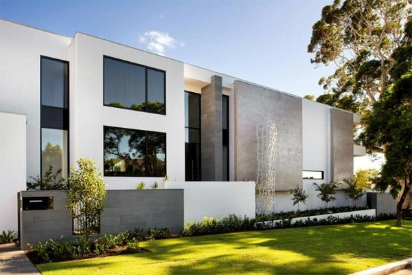 moderni talo australia etupiha