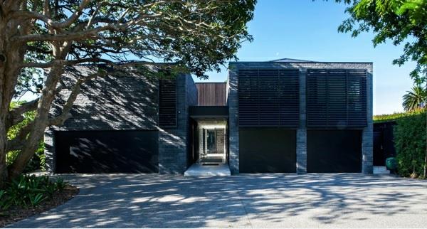arkkitehtuuri uusi seelanti arkkitehti talo etupiha suunnittelu sisäänkäynti