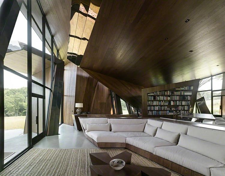 arkkitehtuuri ja muotoilu Daniel Libeskindin sisustus moderni arkkitehtuuri