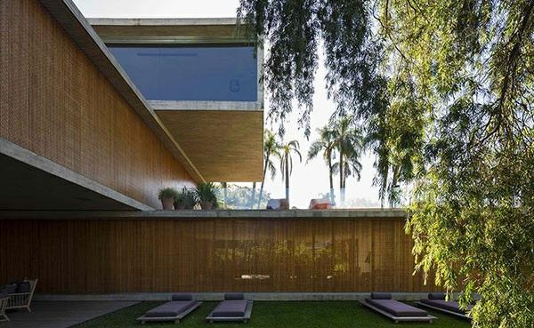 arkkitehtuuri ja suunnittelu p talo brasilia ulkosuunnittelu lounge -huonekalut