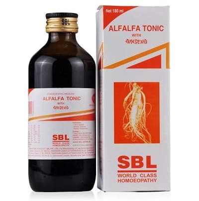 Alfalfa Tonic for at få kropsvægt