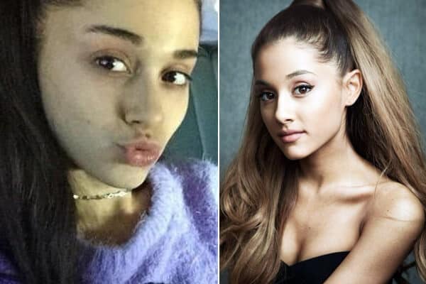 Ariana Grande smink nélkül