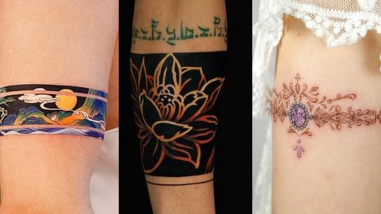 rannekoru tatuointi värikkäitä aiheita demn