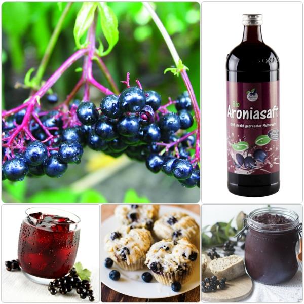 aronia reseptejä terveellistä ruokaa mehua ja hilloa