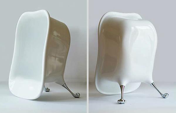 taide luova suunnittelu tuolit kylpyamme