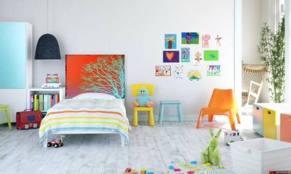 makuuhuoneen sisustus sängyn päätypuun kuvio