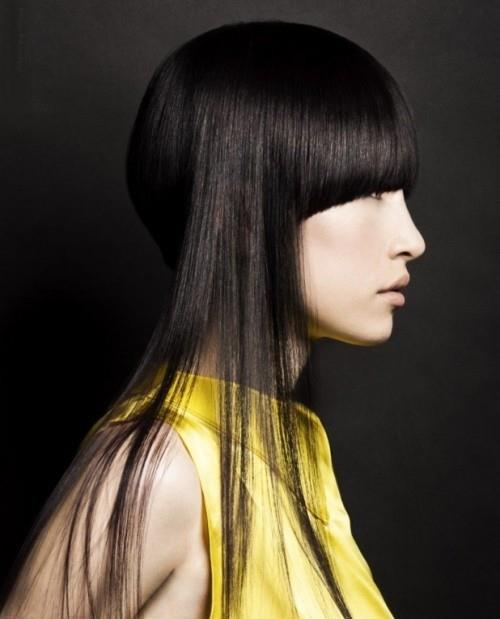 epäsymmetrinen kampaus ohut epäsymmetriset kampaukset ohuet sivut