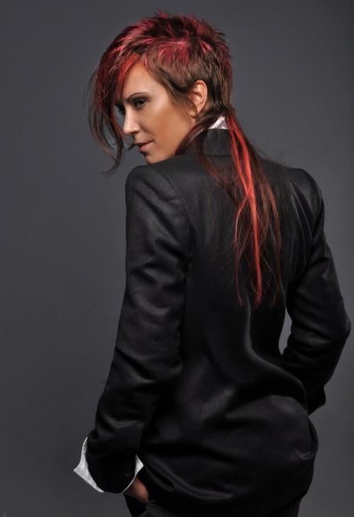 epäsymmetrinen kampaus poikaystävä tyyli epäsymmetriset kampaukset pitkä häntä