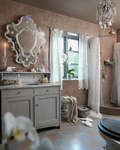 houkutteleva kylpyhuone design pukeutuja turhamaisuus seinäpeili
