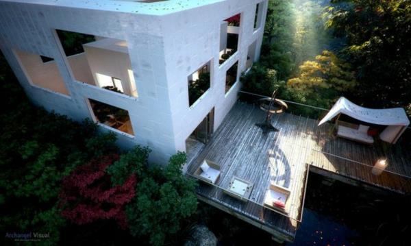 Suunnittele viehättävä parveke - George Krallis houkutteleva parveke suunnittelu design kukat katto george krallis