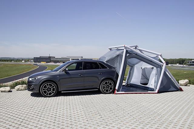 audi Q3 retkeilyteltta suunnittelija ulkokalusteet