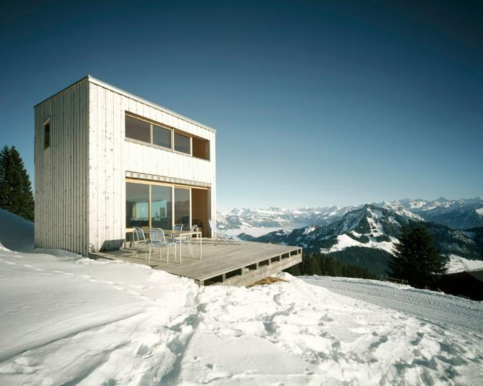 poikkeukselliset loma -asunnot bergen schnee rigi