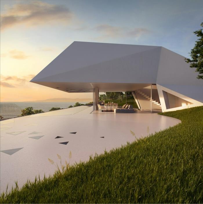 poikkeukselliset loma -asunnot merinäköala futuristinen arkkitehtuuri