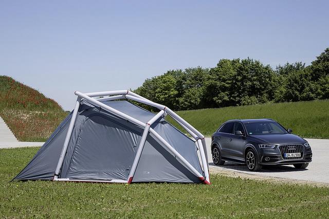 puhallettava teltta suunnittelija retkeily teltat koti planeetta audi Q3