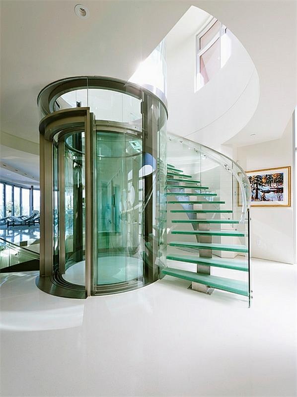 hissiportaiden lasikäytävän suunnitteluideoita
