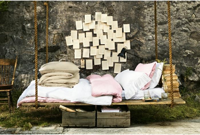 fancy sängyt roikkuu kelluva sänky lepotuoli köydet diy idea