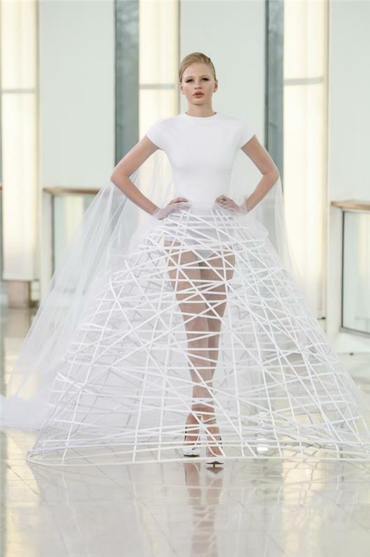 epätavalliset hääpuvut haute couture trendi hääpuku
