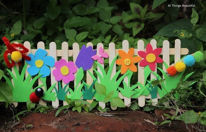 tee epätavallisia puutarhakoristeita itse kierrätysideoita diy -koristeet tinker puupuikoilla