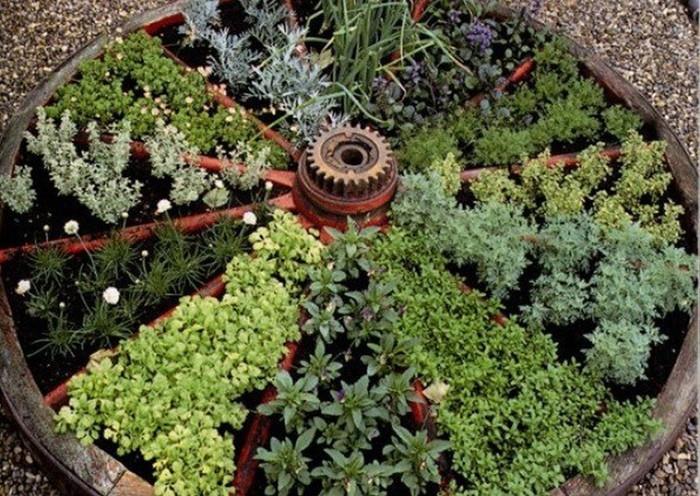 Tee hienoja puutarhakoristeita itsellesi kierrätysideoita diy koristelu -vaatehuone, tee itsestäsi yrttivuode