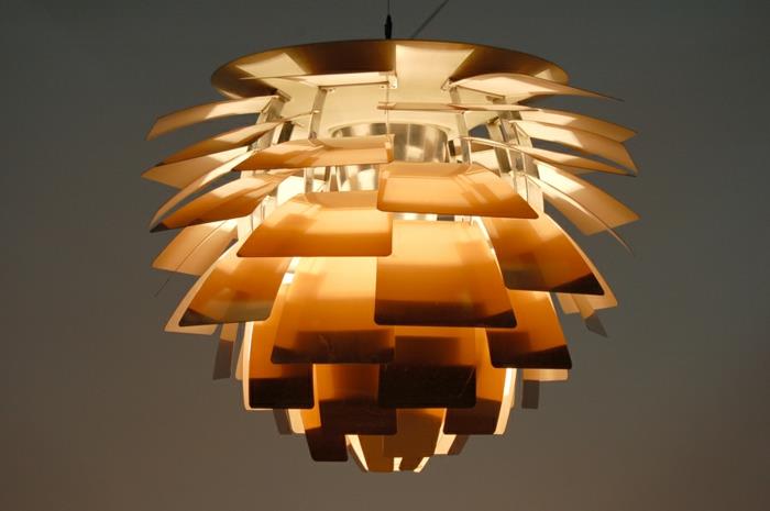 epätavalliset lamput Paul Henningsen artisokka malli klassikko