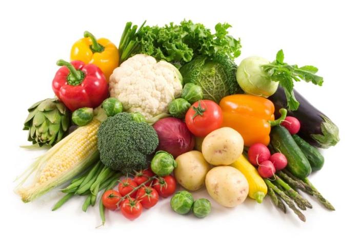 Syö tasapainoinen ruokavalio monipuolisia vihanneksia