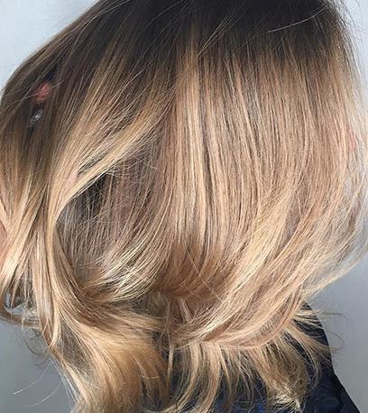 erinomainen hiusväri toffee blondi