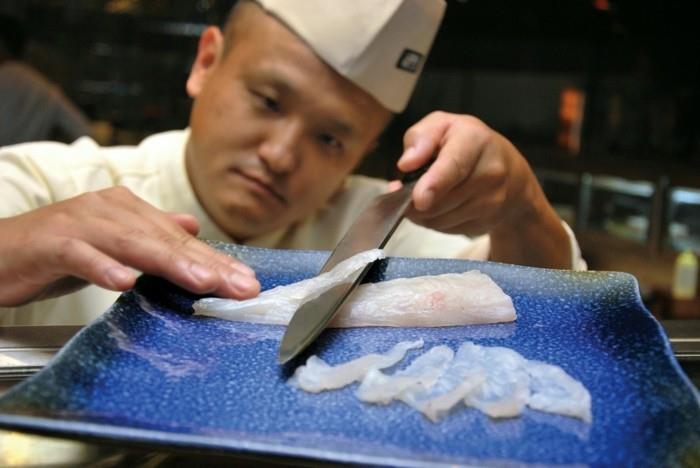 poikkeuksellinen ruoanlaitto fugu