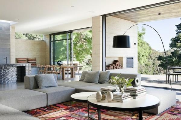 australialainen talon suunnittelu kynnysvapaa siirtyminen värikäs matto