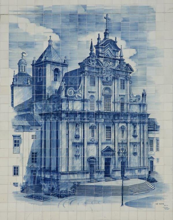 azulejo Portugalin laatta -taiteen historia