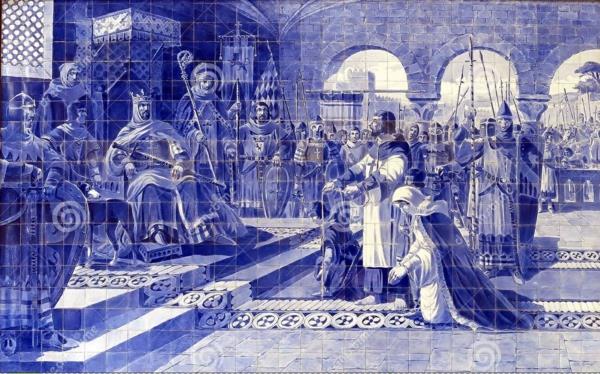 azulejo são bento Portugalin mosaiikkilaattojen historia