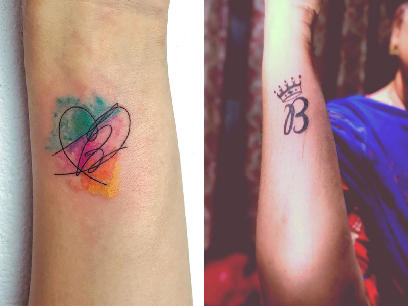 B betűs tetoválásminták