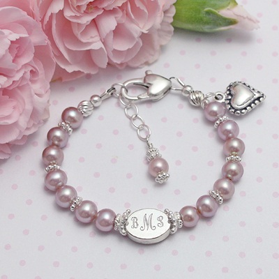 Beaded baby armbånd
