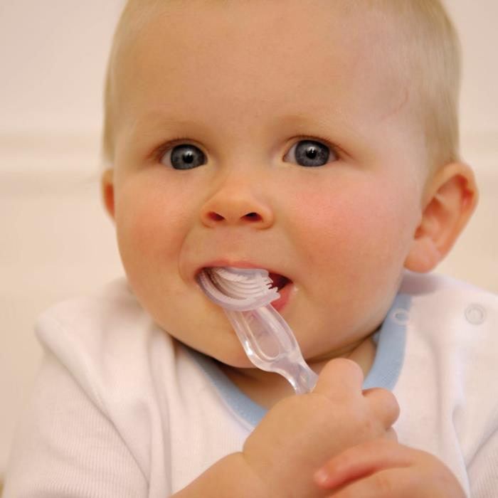 vauvan hampaiden harja erityinen silikoniharja