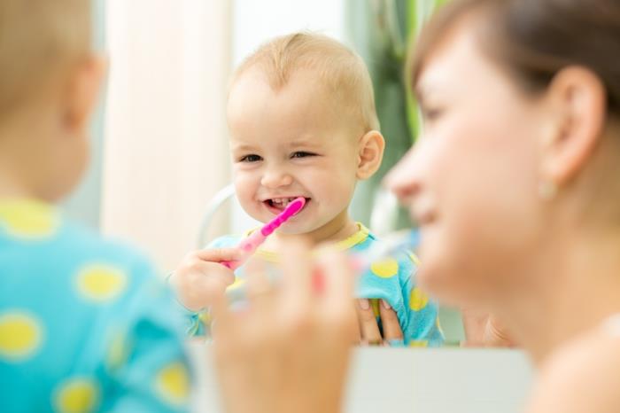 vauvan hampaat harja erityinen hammasharja