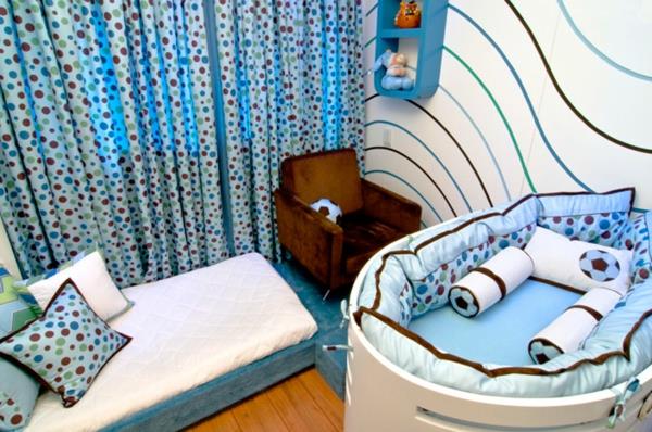 vauvan huone-set-up-huonekalut-vauvan huonekalut-sininen