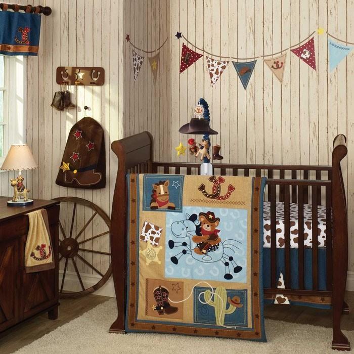 vauvan huoneen suunnittelu vauvan huoneen setti cowboy