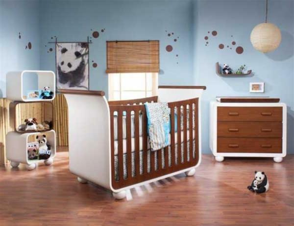 design baby room panda -aihe