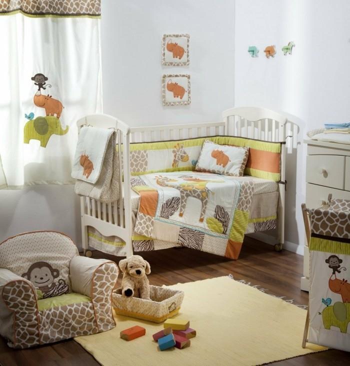 vauvahuone ideoita temaattinen suunnittelu beige vivahteita