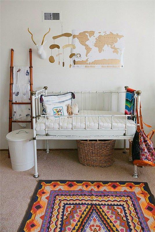 vauvan huone matto väri kuvio suunnittelu lastenhuone