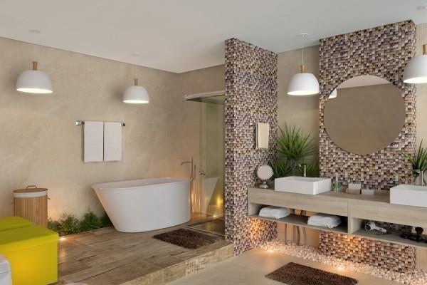kylpyhuone ideoita marmori ideoita ja valoja