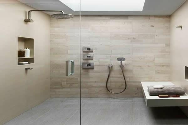 kylpyhuoneen uudelleensuunnittelu upea muotoilu - idea