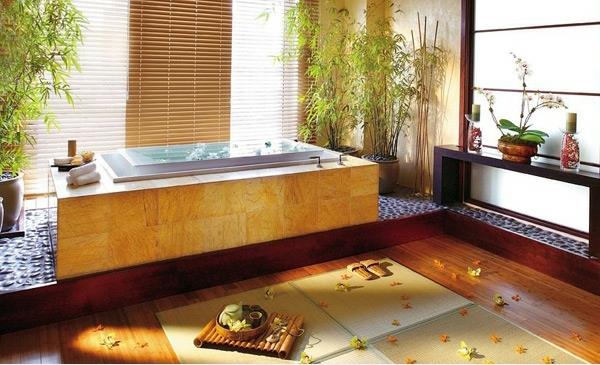 kylpyhuonekalusteet sisalmatot ja bambu