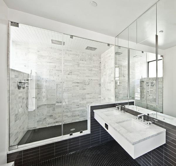 kylpyhuonekalusteet kylpyhuonekalusteet mustavalkoinen seinäpeili ylisuuri