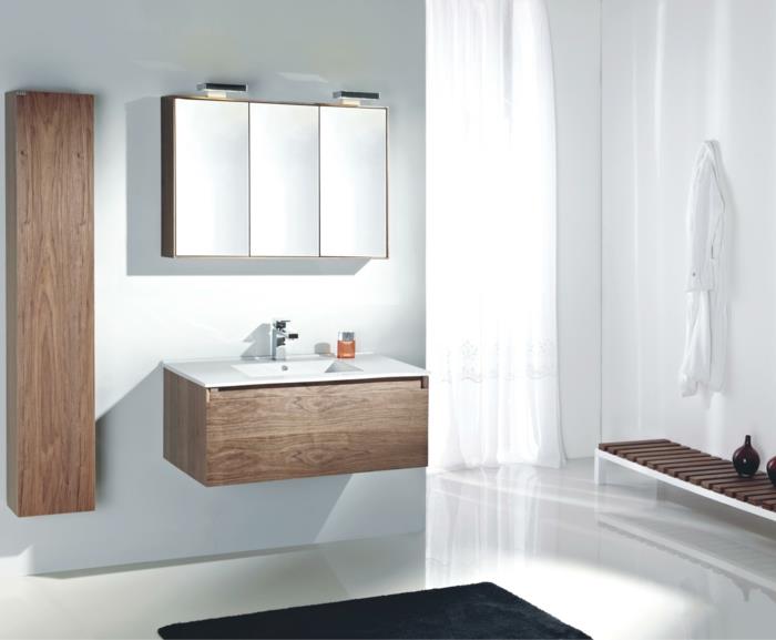 kylpyhuonekalusteet säilytystilaa kylpyhuone huonekalut peili harmaa matto