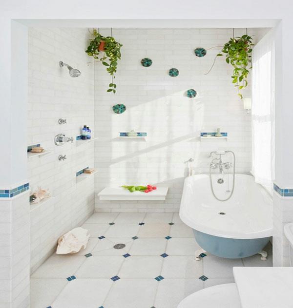 kylpyamme kylpyhuone huonekasvit riippuvat kasvit