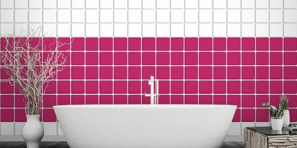 kylpyhuoneen laatat tarttuvat itseliimautuvien kalvojen päälle