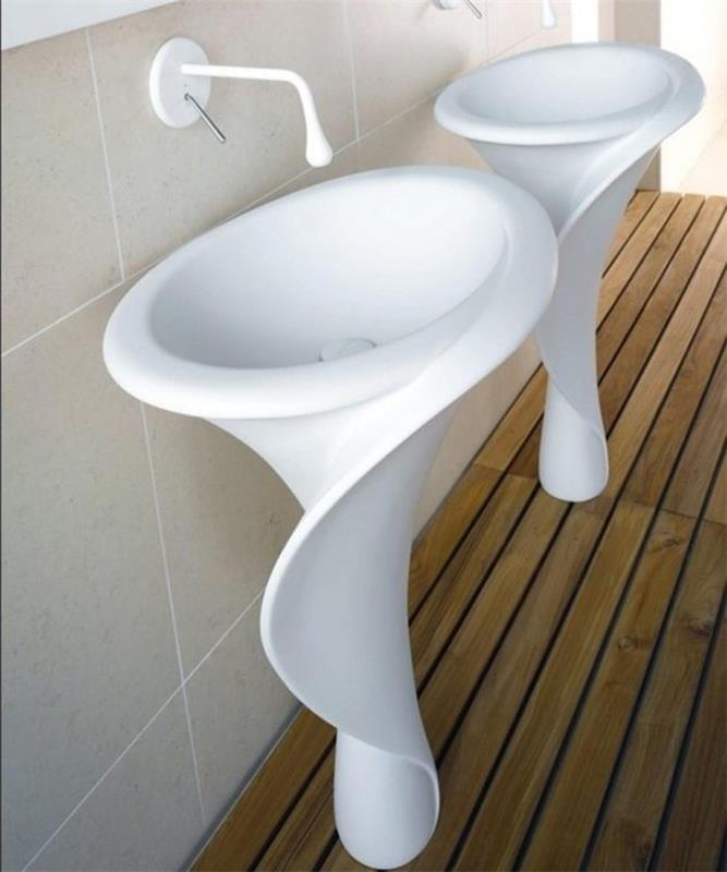 kylpyhuoneen suunnittelun pesualtaat 2