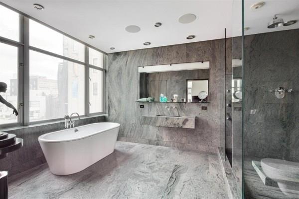 Harmaa ja valkoinen kylpyhuone Suuret ja kauniit valokuvat Valokuva 79 jännittävän harmaan ja valkoisen kylpyhuoneen osalta